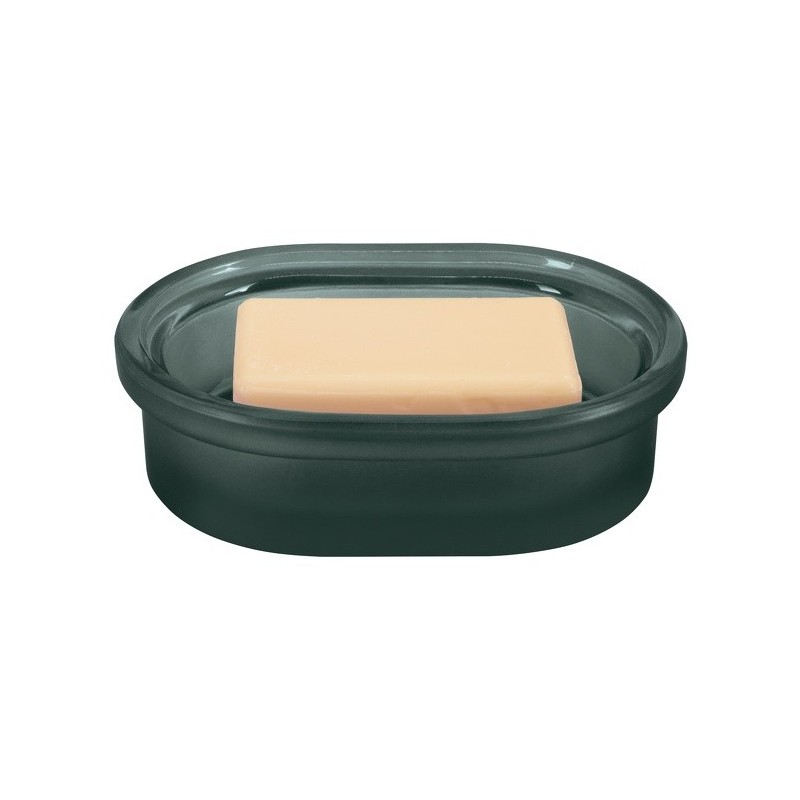 Spirella Porte Savon Verre YOKO MISTY Vert Spirella