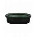 Spirella Porte Savon Verre YOKO MISTY Vert Spirella