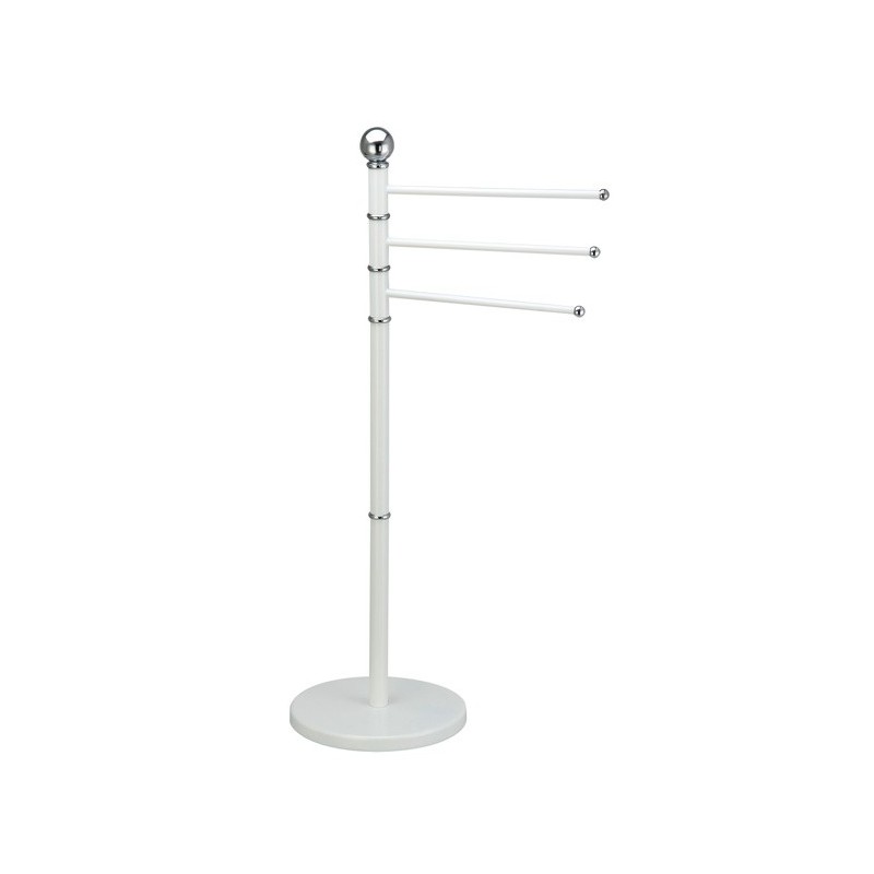spirella Porte Serviettes 3 branches Acier Blanc MSV