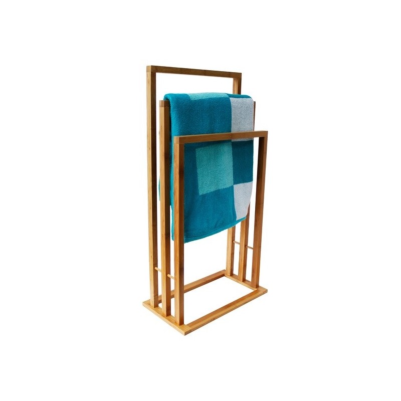 Spirella Porte Serviettes Bambou 3 Barres Bambou MSV