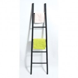 Spirella Porte Serviettes Echelle 5 Niveaux TILDA Bambou Noir MSV