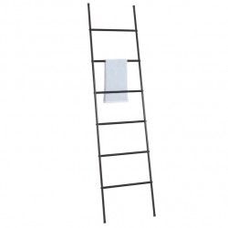 Spirella Porte Serviettes Echelle JAYDEN 6 Niveaux Acier Noir MSV