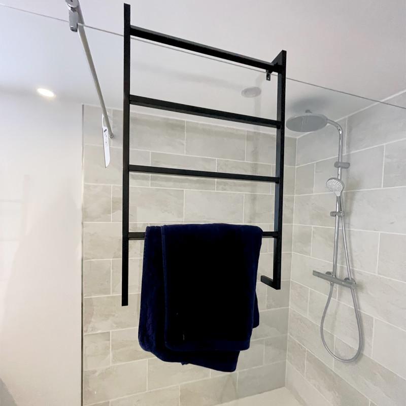 Spirella Porte Serviettes Will Spécial Paroi De Douche Porte Ou A Fixer Au Mur MSV