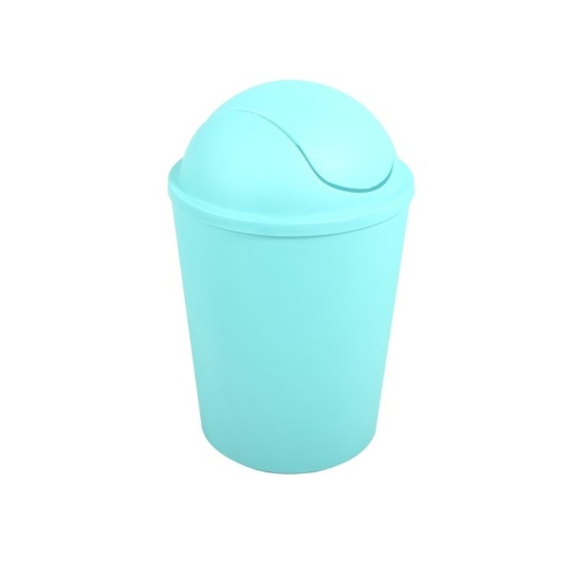 spirella Poubelle à  bascule AKO 5 5L Vert Pastel MSV