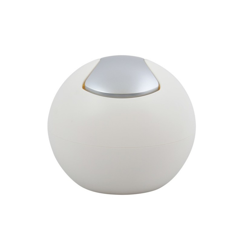 spirella Poubelle à bascule BOWL MATT 1L Blanc mat Spirella spirella Poubelle à bascule BOWL MATT 1L Blanc mat Spirella