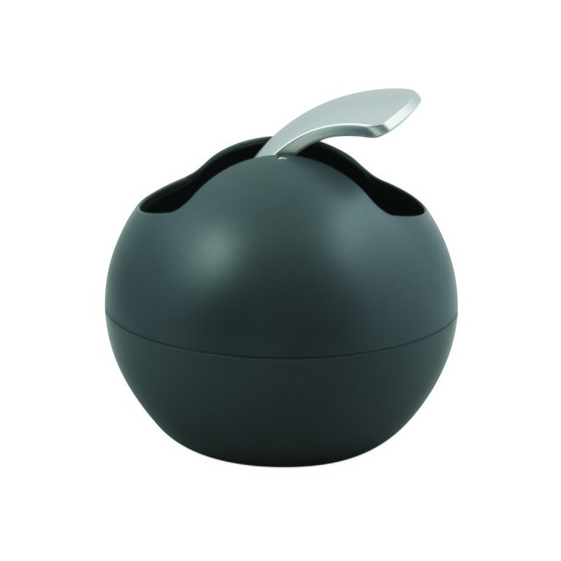 Spirella Poubelle à  Bascule BOWL MATT 1L Gris Foncé Mat Spirella