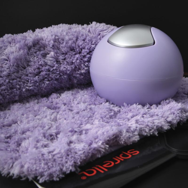 Spirella Poubelle à  Bascule BOWL MATT 1L Lavande Mat Spirella