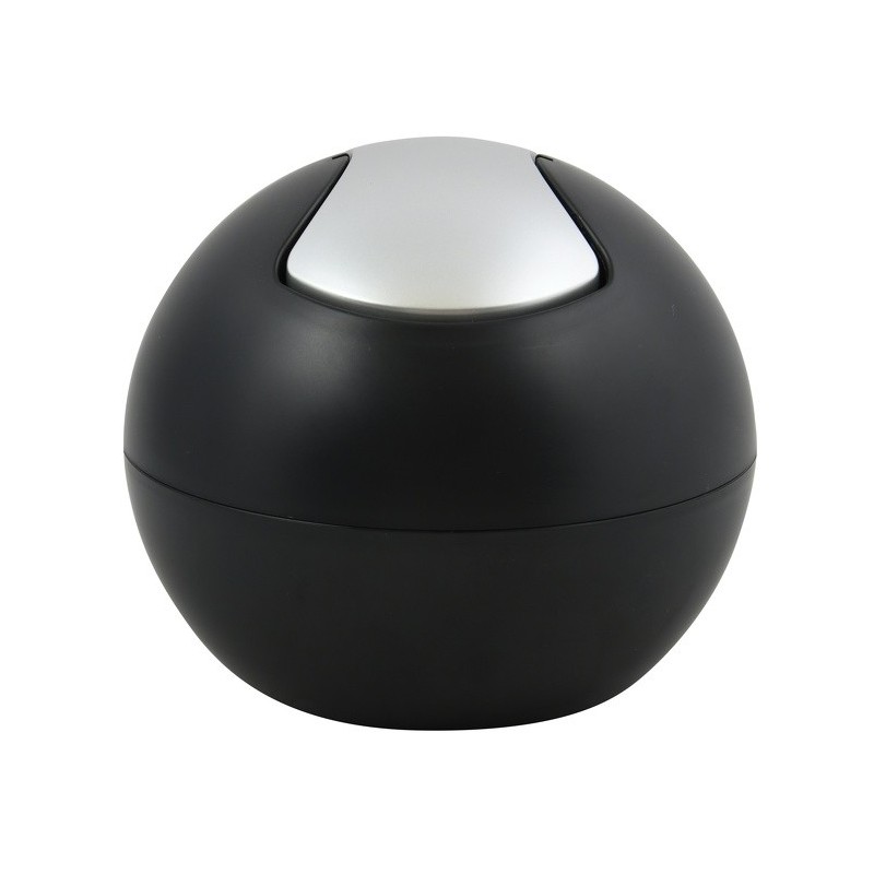 spirella Poubelle à  bascule BOWL MATT 1L Noir mat Spirella