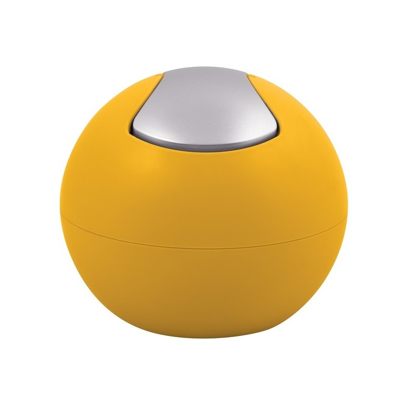 spirella Poubelle à bascule BOWL MATT 1L Safran mat Spirella spirella Poubelle à bascule BOWL MATT 1L Safran mat Spirella