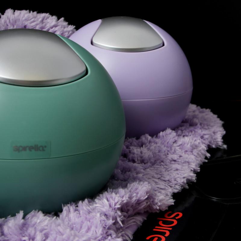 Spirella Poubelle à Bascule BOWL MATT 1L Vert Mat Spirella