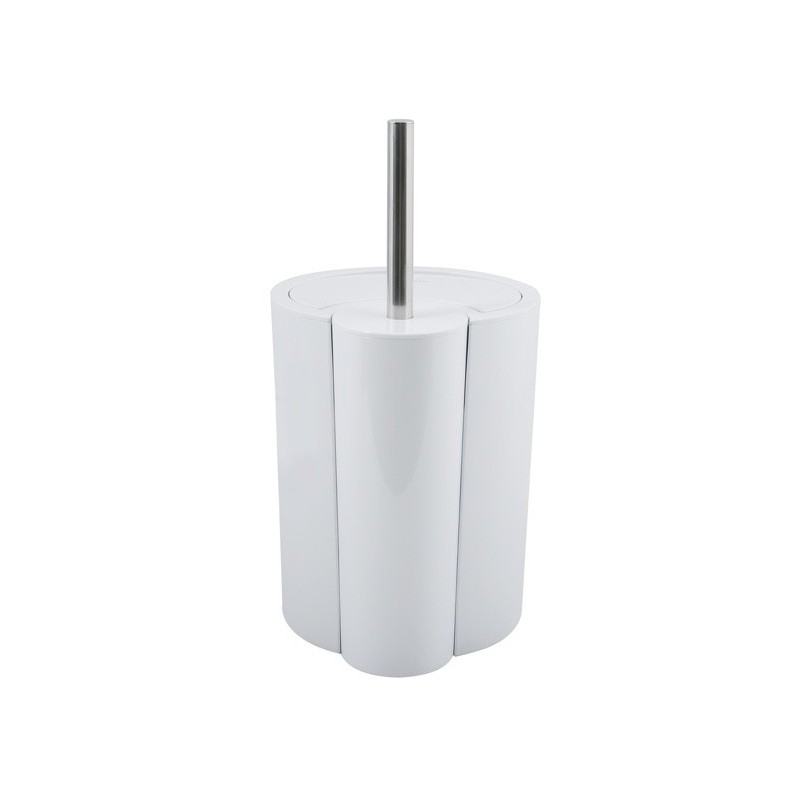 Spirella Poubelle à  Bascule & Brosse Wc PP 6L SUN & MOON Blanc Spirella