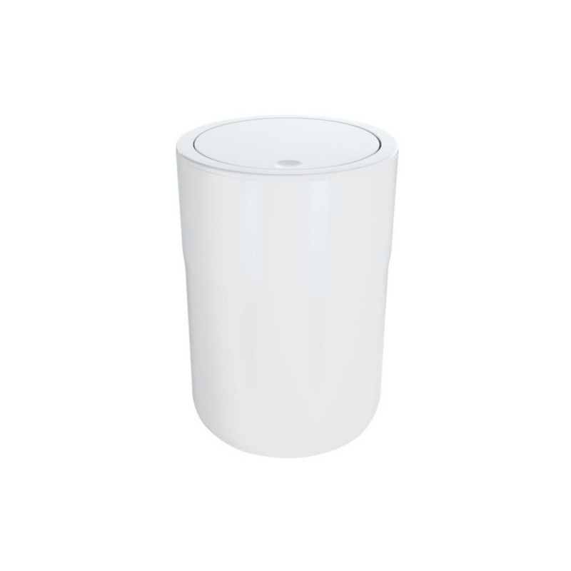 spirella Poubelle à  bascule COCCO 5L Blanc Spirella