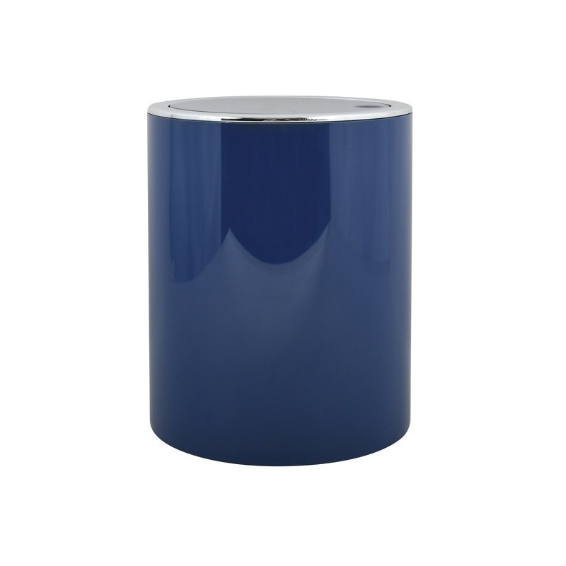 spirella Poubelle à  bascule KAMAKA 6L Bleu Marine MSV