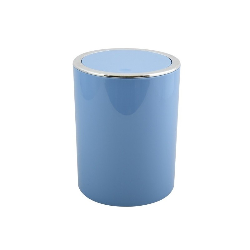 spirella Poubelle à  bascule KAMAKA 6L Bleu Pastel MSV