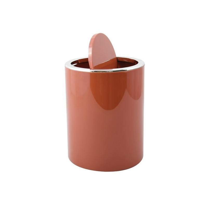 Spirella Poubelle à  Bascule KAMAKA 6L Terracotta MSV