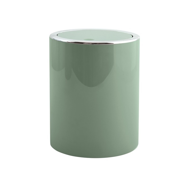 Spirella Poubelle à  Bascule KAMAKA 6L Vert Basil MSV