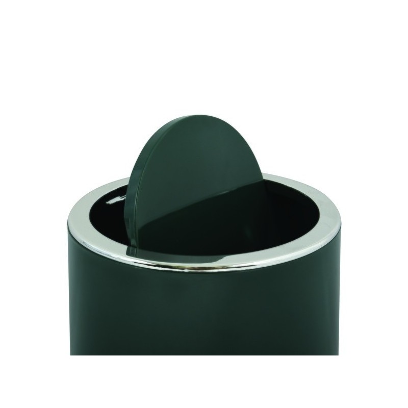 Spirella Poubelle à  Bascule KAMAKA 6L Vert Foncé MSV