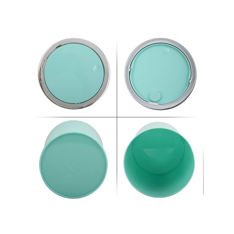 Spirella Poubelle à  Bascule KAMAKA 6L Vert Pastel MSV