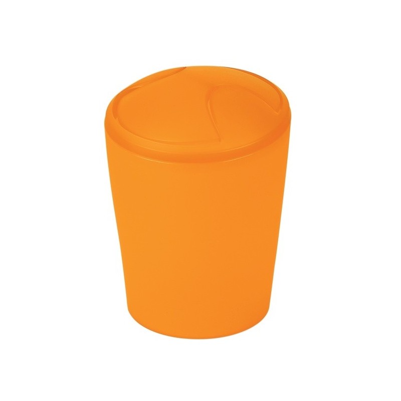 spirella Poubelle à  bascule MOVE 2L Frosty Orange Spirella