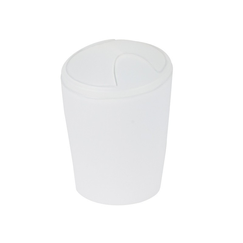 spirella Poubelle à  bascule MOVE 5L Frosty Blanc Spirella