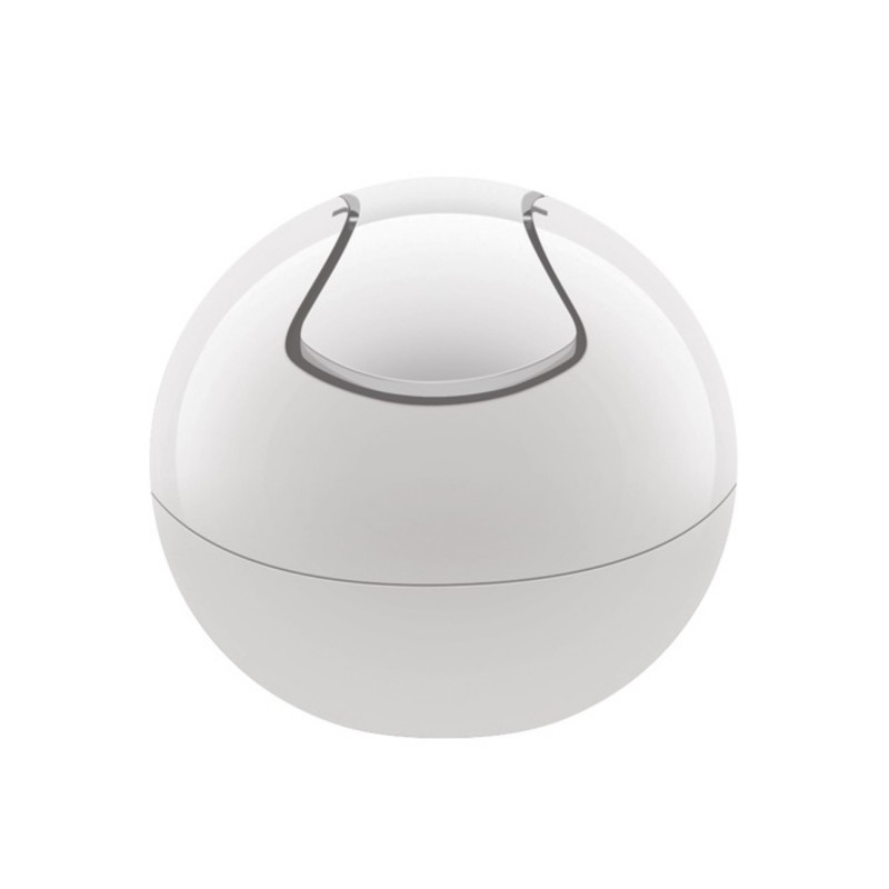 spirella Poubelle à bascule PP BOWL 1L Blanc Uni Spirella spirella Poubelle à bascule PP BOWL 1L Blanc Uni Spirella