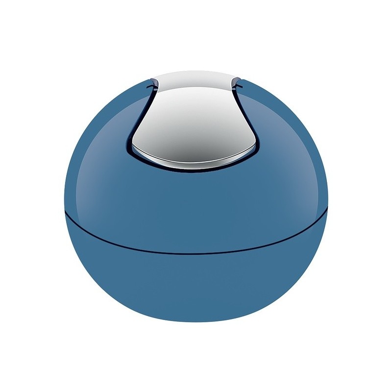spirella Poubelle à  bascule PP BOWL 1L Bleu Denim Spirella