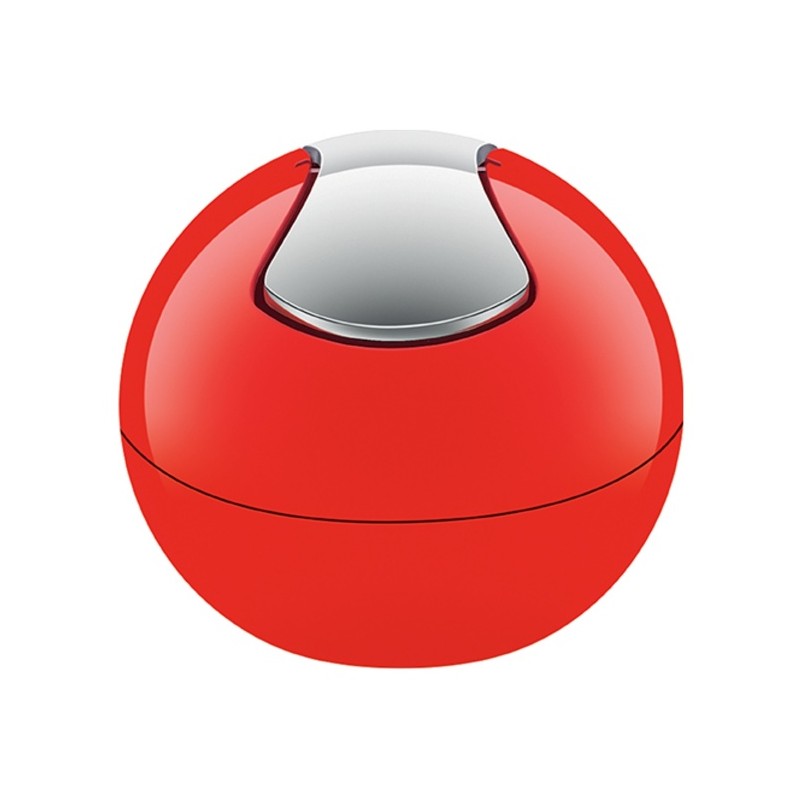 spirella Poubelle à bascule PP BOWL 1L Rouge Spirella spirella Poubelle à bascule PP BOWL 1L Rouge Spirella