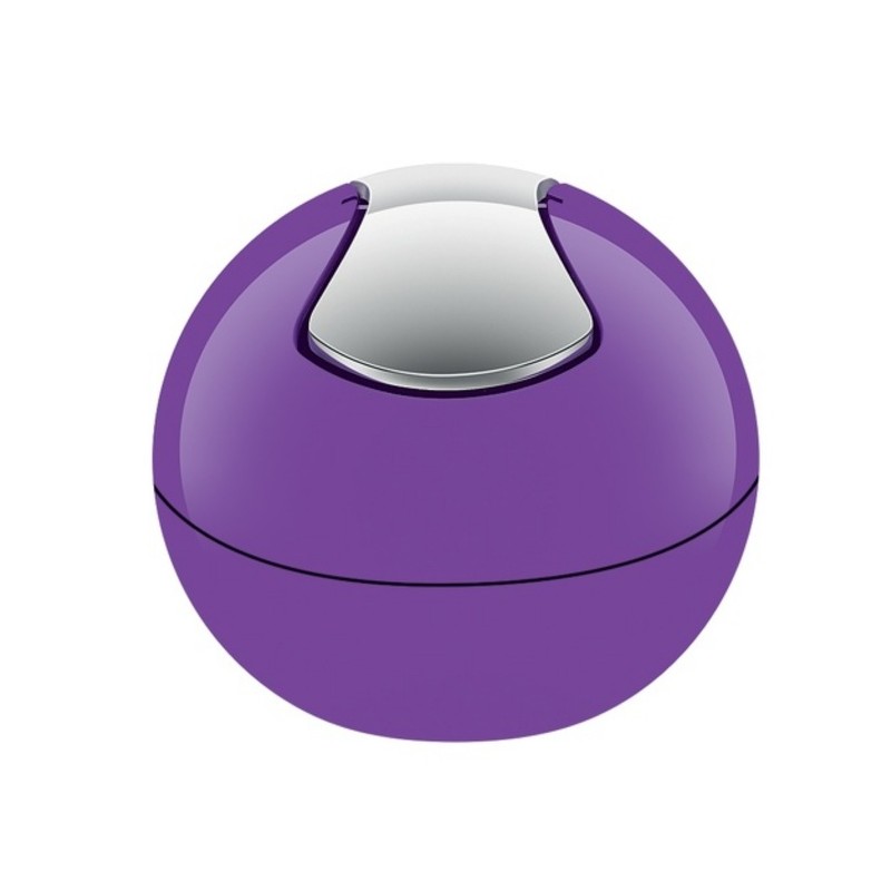 spirella Poubelle à bascule PP BOWL 1L Violet Spirella spirella Poubelle à bascule PP BOWL 1L Violet Spirella