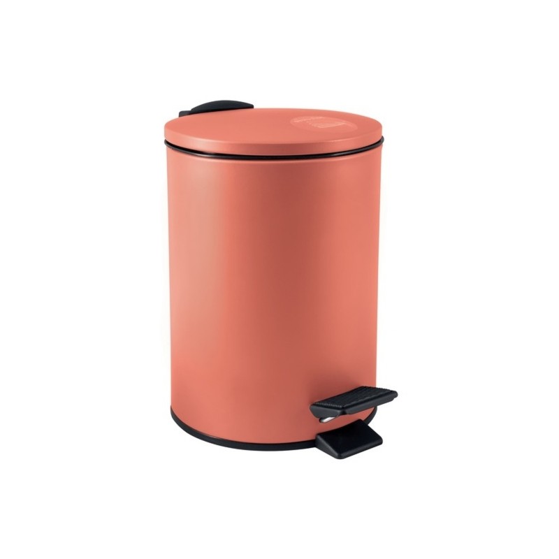 spirella Poubelle à  pédale Acier ADELAR 3L Terracotta mat Spirella
