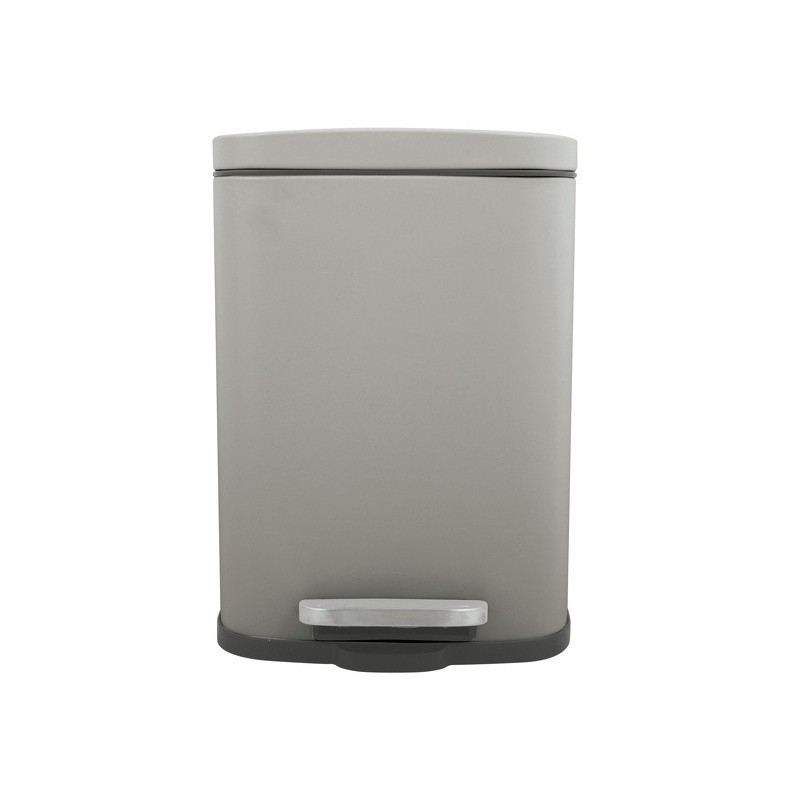 Spirella Poubelle à  Pédale Acier AKIRA 12L Taupe Mat Spirella