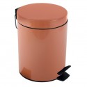 Spirella Poubelle à  Pédale Acier SYDNEY 5L Terracotta Spirella