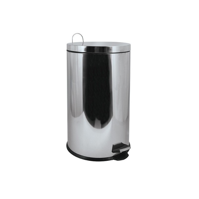spirella Poubelle à pédale de cuisine Inox 45L Miroir MSV