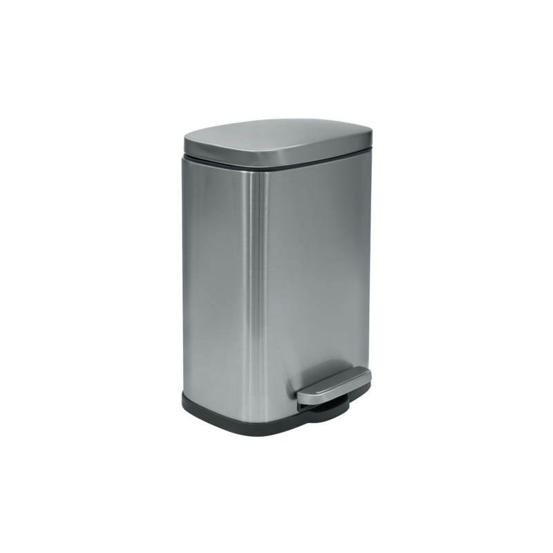 spirella Poubelle à  pédale Inox AKIRA 12L Brossé Spirella