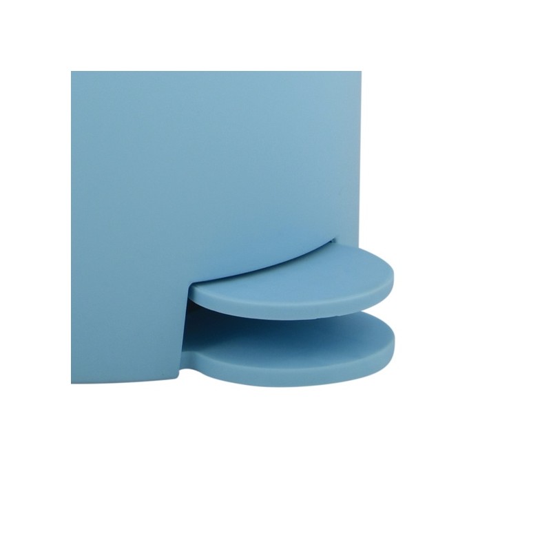 Spirella Poubelle à  Pédale OSAKI 3L Bleu Clair Mat MSV