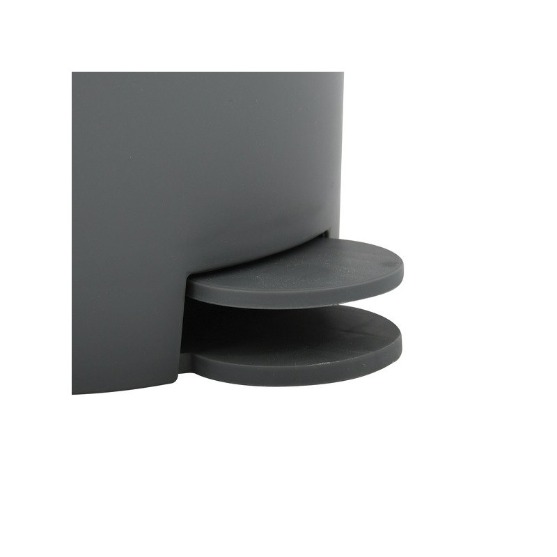 Spirella Poubelle à  Pédale OSAKI 3L Gris Anthracite Mat MSV