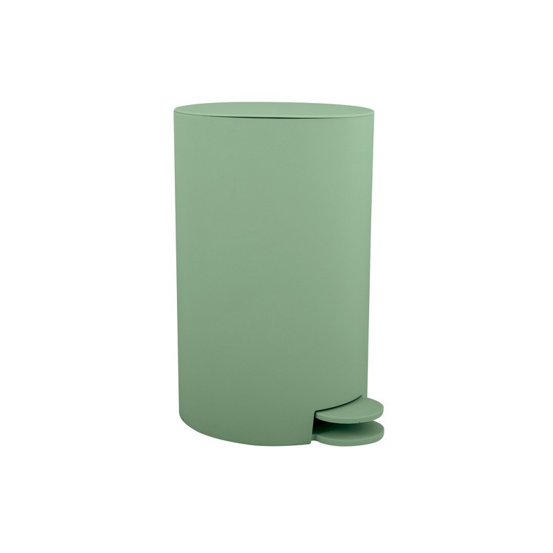 spirella Poubelle à  pédale OSAKI 3L Vert Basil mat MSV