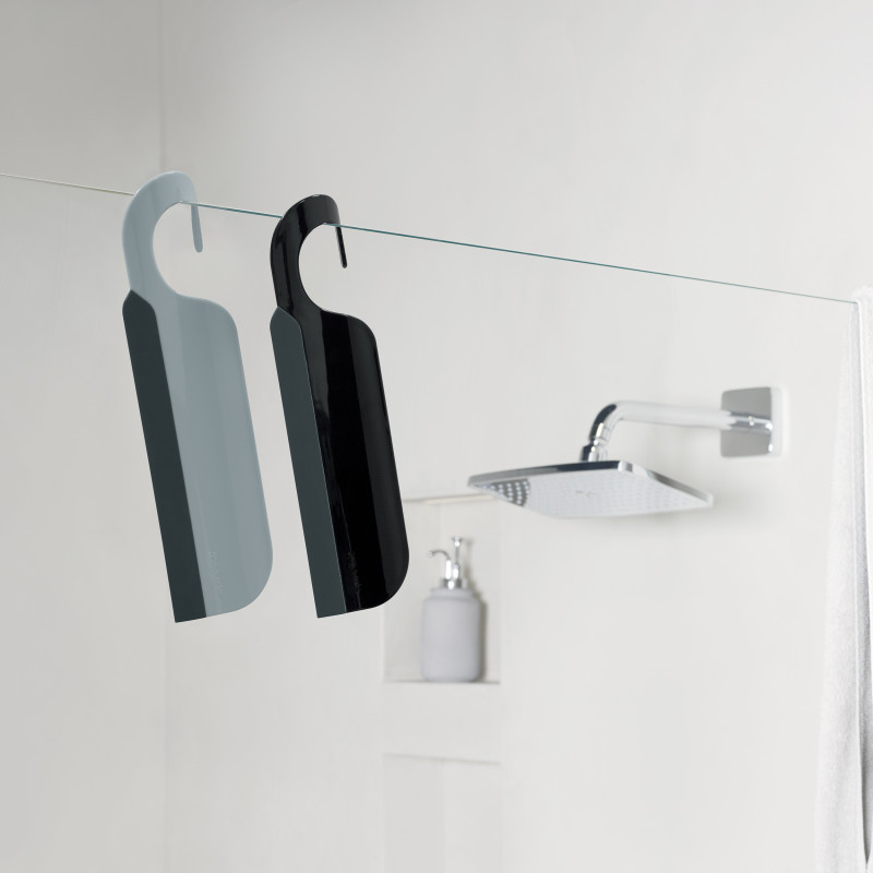 Spirella Raclette à  Vitres ABS SKATE Taupe Spirella