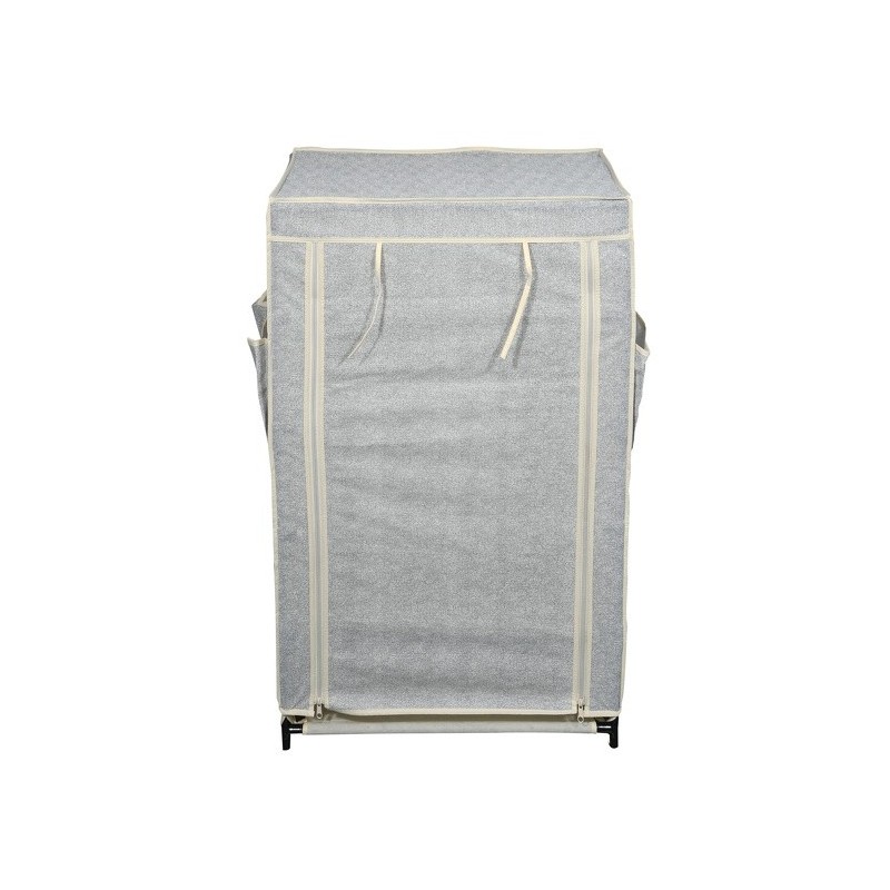 Spirella Rangement à  Chaussures Avec étagères Et Poches Gris MSV