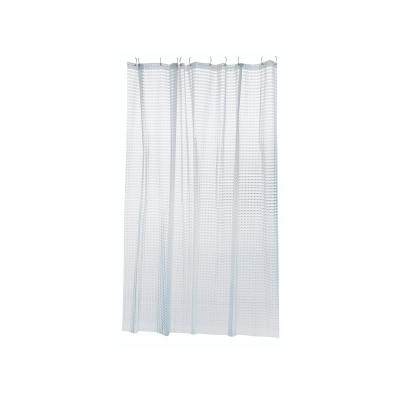 Spirella Rideau De Douche EVA 180x200cm Premium 3D Transpararent MSV