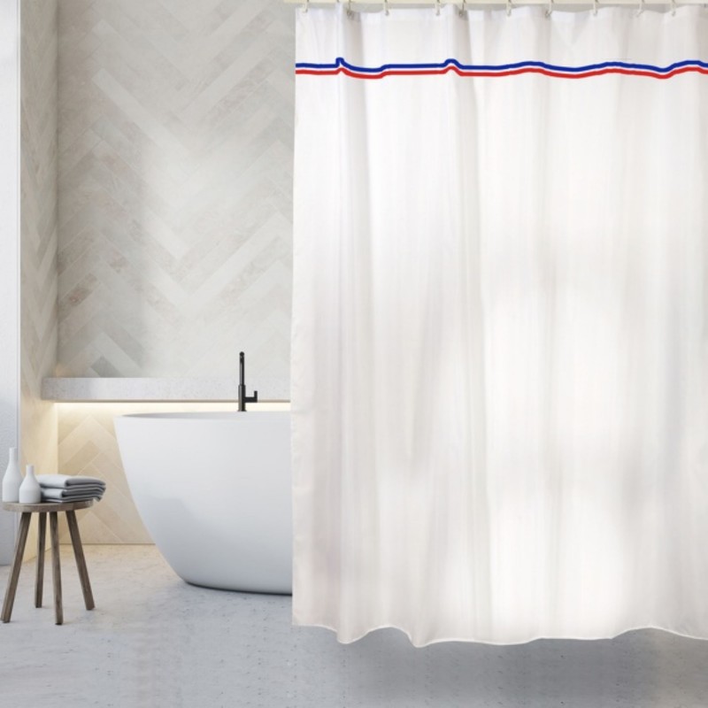 spirella Rideau de douche Français Polyester 180x200cm ELEGANCE Beige MSV