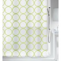 Spirella Rideau De Douche PEVA ANDO 180x200cm Vert & Blanc Spirella