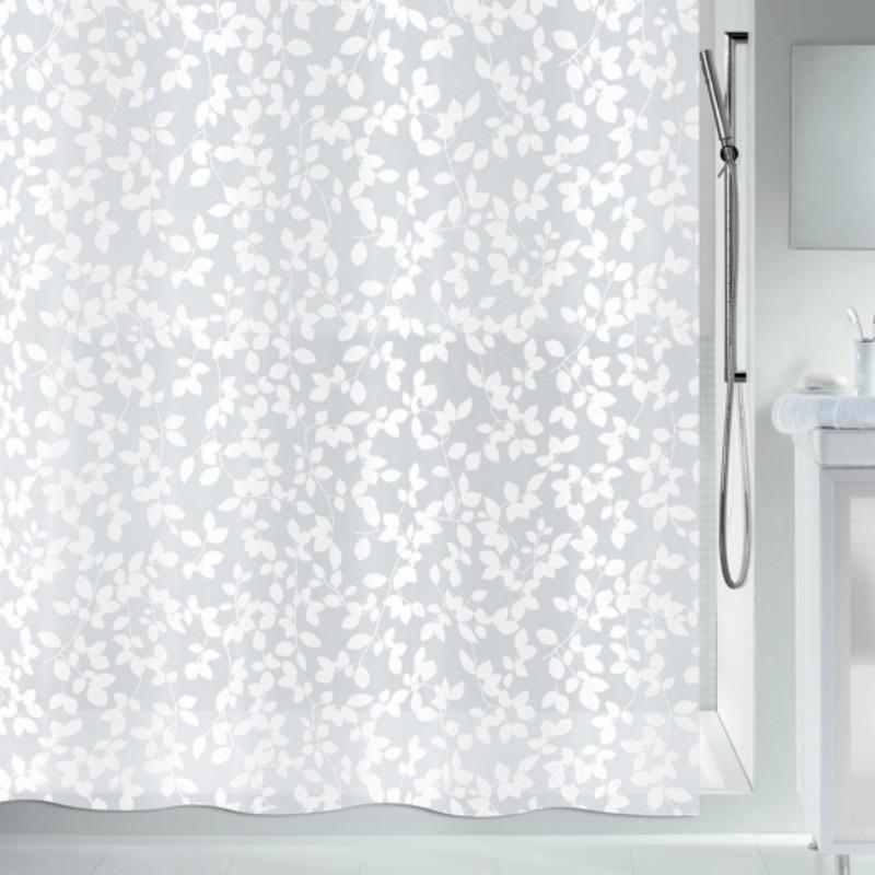 spirella Rideau de douche PEVA BLATT 180x200cm Blanc Spirella
