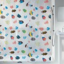 Spirella Rideau De Douche PEVA FISH 180x200cm Multicolor Motif Poissons Spirella