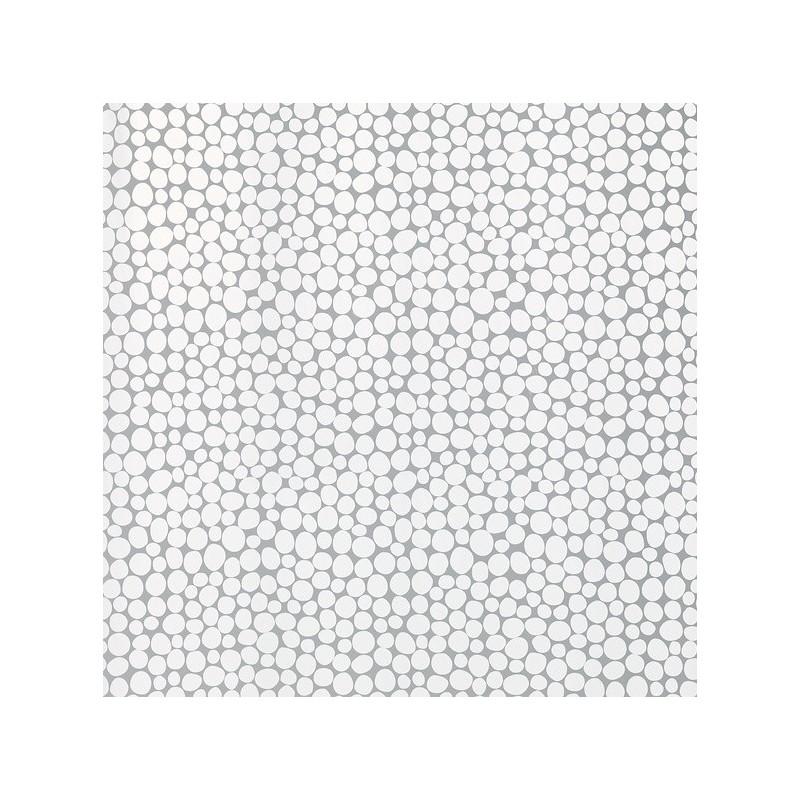 Spirella Rideau De Douche PEVA GALET 180x200cm Blanc Spirella