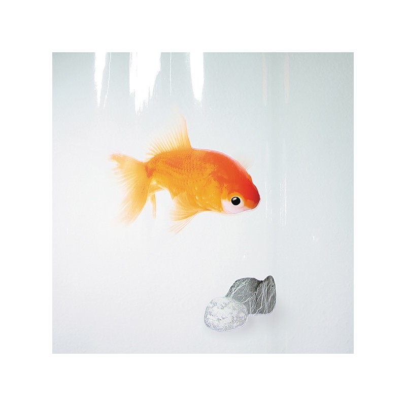 Spirella Rideau De Douche PEVA GOLDFISH 180x200cm Motif Poissons Spirella