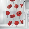 Spirella Rideau De Douche PEVA POPPY 180x200cm Motif Tulipes Spirella