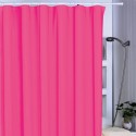 Spirella Rideau De Douche Plastique PVA 180x200cm Rose Fuschia - Anneaux Inclus MSV