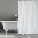 Spirella Rideau De Douche Polyester 120x200cm Blanc - Anneaux Inclus MSV