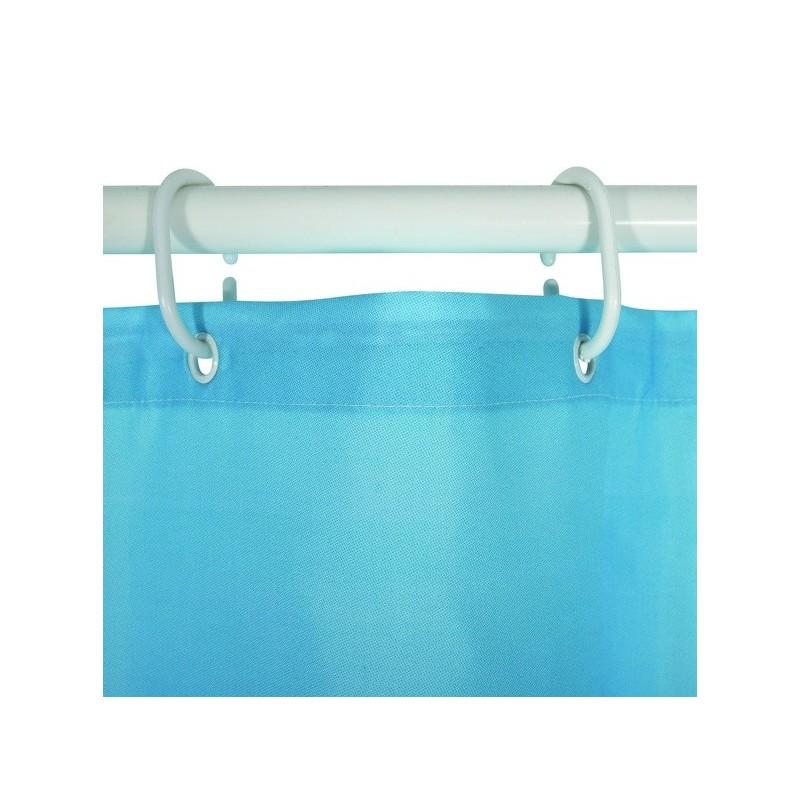 Spirella Rideau De Douche Polyester 180x200cm Motif Sunset - Anneaux Inclus MSV