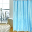 Spirella Rideau De Douche Polyester 240x200cm Bleu - Anneaux Inclus MSV